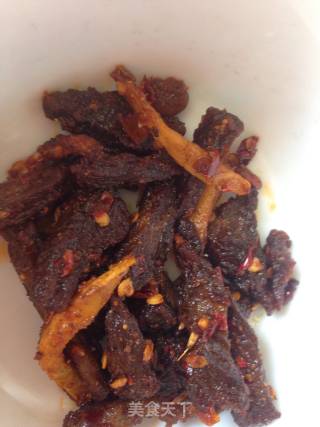 香辣牛肉干的做法