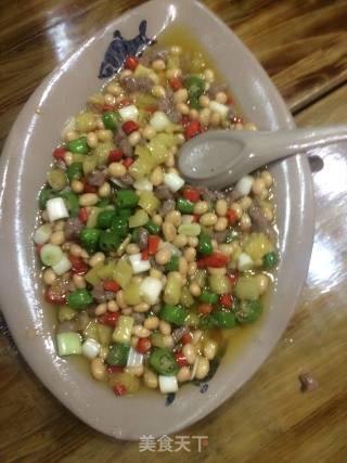 黄豆牛肉粒的做法