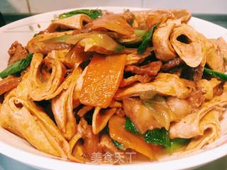 红烧豆杆的做法