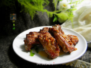 蒜香烤排骨的做法