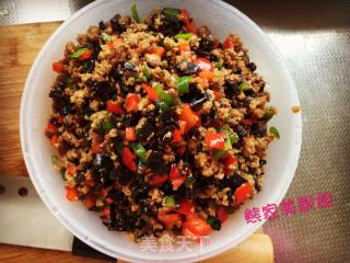 三色咸菜，肉馅炒咸菜的做法
