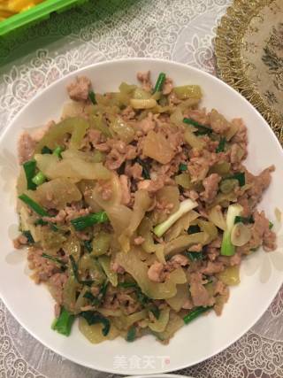 咸菜炒肉的做法