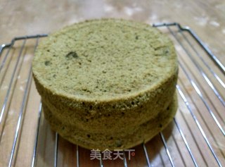 抹茶戚风蛋糕的做法