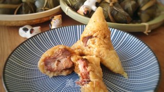 迷迭香鲜肉粽的做法