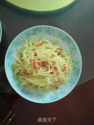 素炒土豆丝的做法