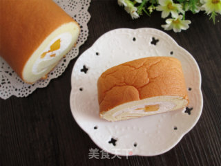 芒果奶油蛋糕卷