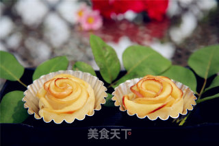 玫瑰苹果卷的做法