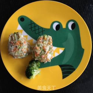 儿童兔宝宝饭团