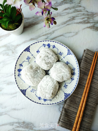 豆沙麻薯凉糕的做法