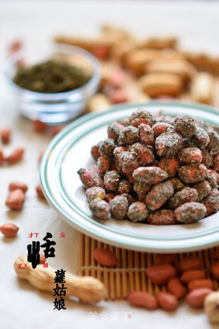 苔条挂霜花生的做法