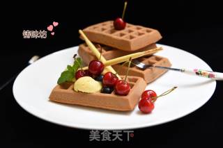 【巧克力华夫饼】的做法