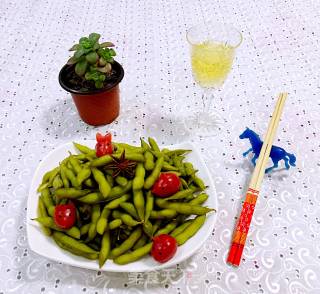 五香毛豆的做法