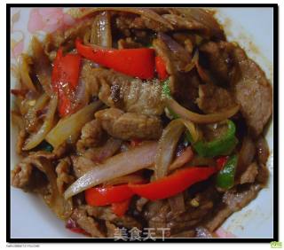 家常孜然牛肉的做法