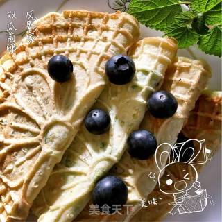 双瓜煎饼的做法