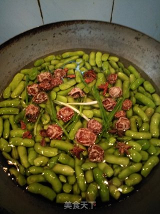 水煮话梅毛豆的做法
