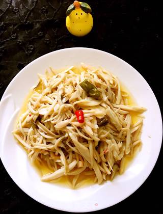 泡椒炒杏鲍菇的做法