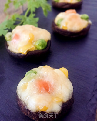 芝士焗香菇的做法