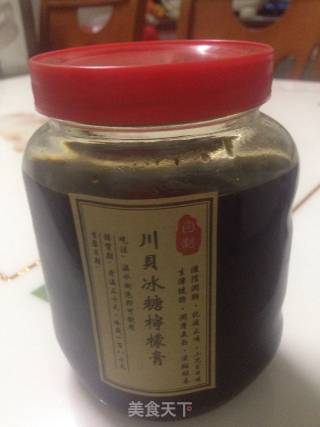 川贝冰糖柠檬膏的做法