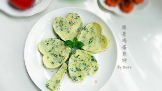 菠菜鸡蛋煎饼的做法