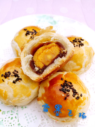 蛋黄酥的做法