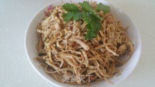 干煸手撕杏鲍菇的做法