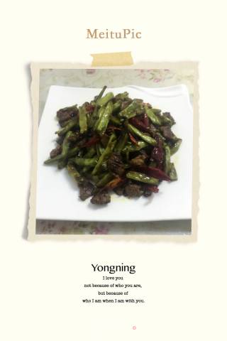 干煸豆角的做法