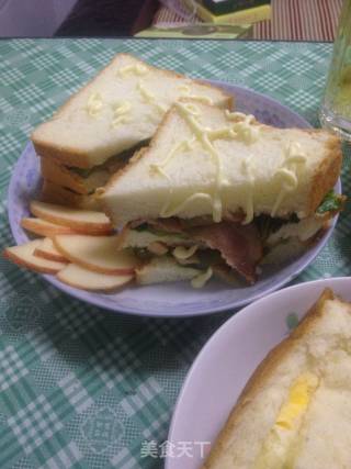 “中华小当家”DIY美食，营养早餐篇^_^的做法