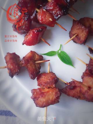 双味牙签肉（蜜汁版&蒜香辣味版）的做法
