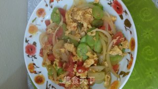 家常鸡蛋炒蔬菜的做法