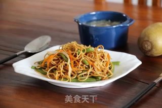 豆角焖面的做法