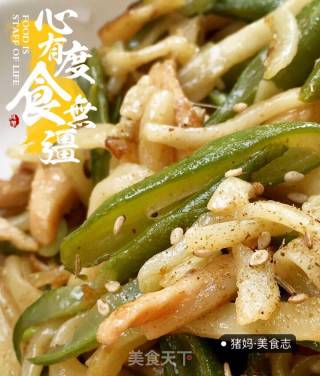 豆角焖面的做法