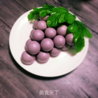 葡萄小馒头的做法