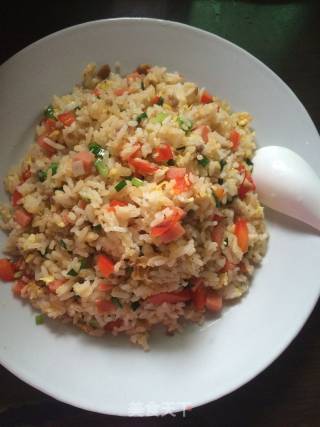 炒米饭的做法