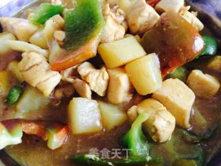 咖喱鸡块的做法