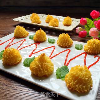 烤土豆泥塔的做法