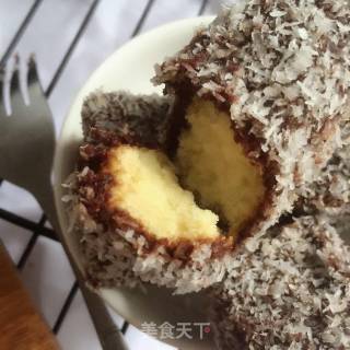 Lamington莱明顿蛋糕的做法