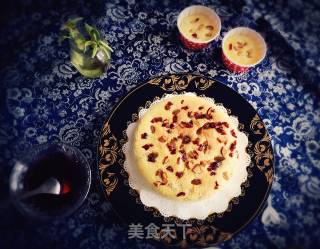 无油玉米酸奶蛋糕~粗粮细吃~加了红枣干葡萄干的松软蛋糕的做法
