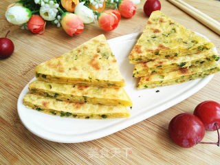 胡萝卜面葱花饼的做法