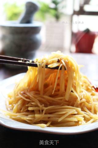 炝炒土豆丝的做法