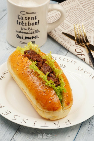 牛肉热狗面包的做法