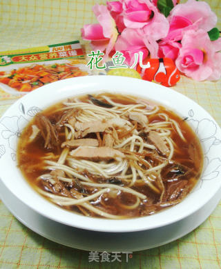 猪肉笋干菜汤面的做法