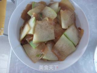 素炒冬瓜的做法