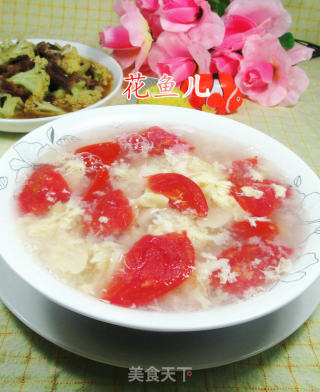 鸡蛋番茄鞭笋汤的做法