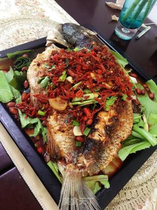川味炭火烤鱼 （PK川味厨师）????的做法
