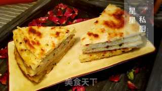 最好吃的手抓饼【千层葱花饼】其实很简单的做法