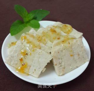 桂花奶香莲子糕的做法