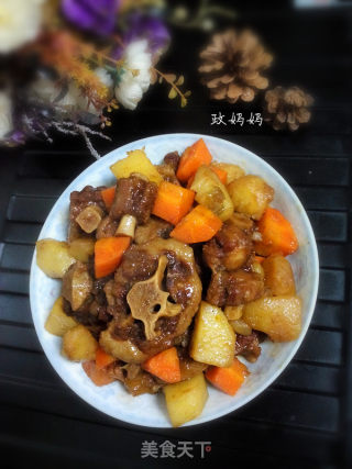 红焖牛尾的做法