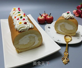小四奶油蛋糕卷