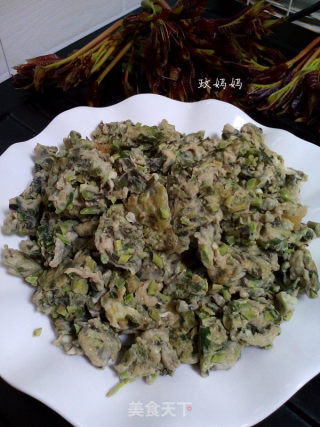 香椿炒鸡蛋的做法