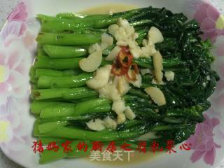 腐乳菜心的做法